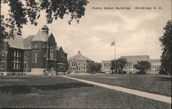 Public School Buildings Postcard