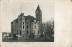 Lincoln County Court House Postcard
