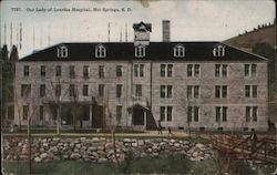 Our Lady of Lourdes Hospital Postcard