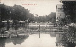 Mill and Stream Postcard