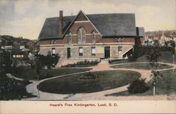 Hearst's Free Kindergarten Lead, SD Postcard Postcard Postcard