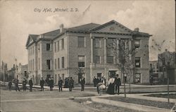 City Hall Mitchell, SD Postcard Postcard Postcard