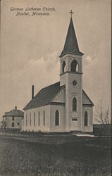 German Lutheran Church Nicollet, MN Postcard Postcard Postcard