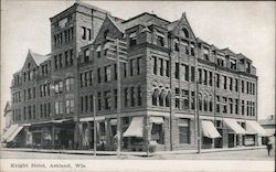 Knight Hotel Ashland, WI Postcard Postcard Postcard