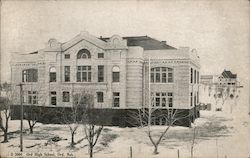 Ord High School Nebraska Postcard Postcard Postcard