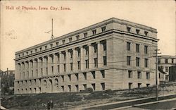 Hall of Physics Iowa City, IA Postcard Postcard Postcard