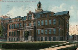 West Waterloo High School Postcard