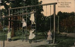 The Play Grounds, Mayo Park Postcard