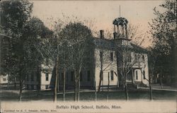 Buffalo High School Postcard