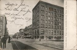Fourth Street, West from Nebraska Street Postcard