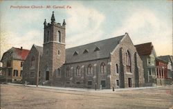 Presbyterian Church-Mt. Carmel, Pa. Postcard