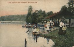 Boar Landing, Lake Conewago Postcard