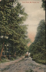 Pinch Road, Mt. Gretna, Pa. Postcard