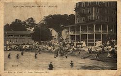 Chesapeake Hotel and Beach Postcard
