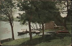 Thomas Landing, Little Cedar Lake Postcard