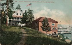 Brockway Hotel and Hot Springs Lake Tahoe, CA Postcard Postcard Postcard