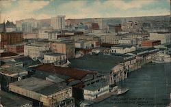 Portland's New Skyline from Hawthorne Bridge Postcard