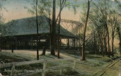Roller Coaster, Olympia Park Postcard