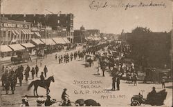 G.A.R. Parade - May 22, 1907 Enid, OK Postcard Postcard Postcard