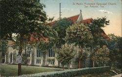 St Mark's Protestant Episcopal Church Postcard