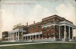 San Marcos Baptist Academy Texas Postcard Postcard Postcard