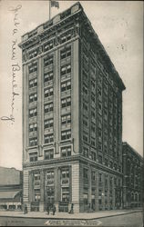 First National Bank Postcard