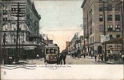 Main Street Looking North from Texas Avenue Houston, TX Postcard Postcard Postcard