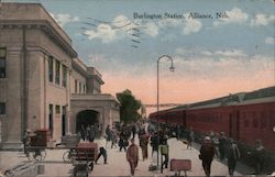 Burlington Station Alliance, NE Postcard Postcard Postcard