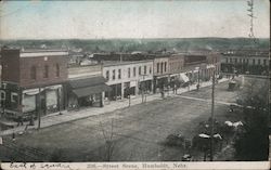 Street Scene, Humbolt, Nebr. Postcard