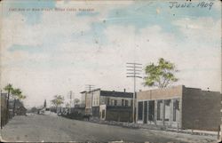East Side of Main Street Postcard