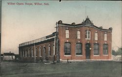 Wilber Opera House Nebraska Postcard Postcard Postcard