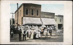 Corner Third and Doan Streets Wilber, NE Postcard Postcard Postcard