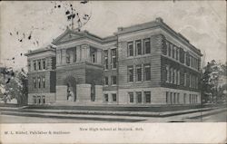 New High School Postcard