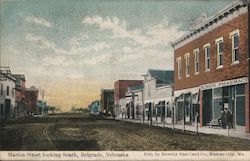 Marion Street looking South Postcard