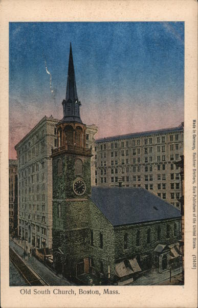 Old South Church Boston Massachusetts