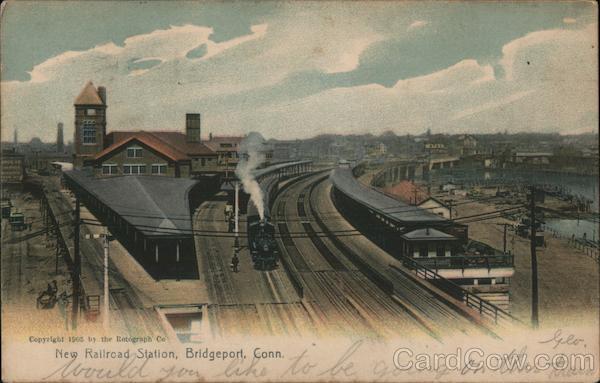 New Railroad Station Bridgeport Connecticut