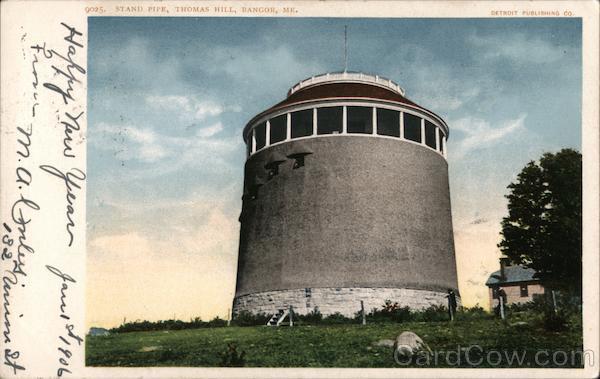 Stand Pipe, Thomas Hill Bangor Maine