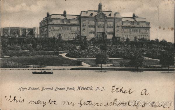 High School, Branch Brook Park Newark New Jersey