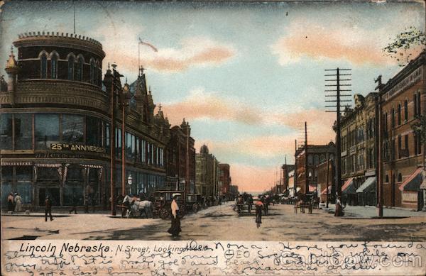 N Street Looking West Lincoln Nebraska