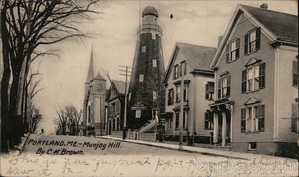 Munjoy Hill Portland Maine C.H. Brown