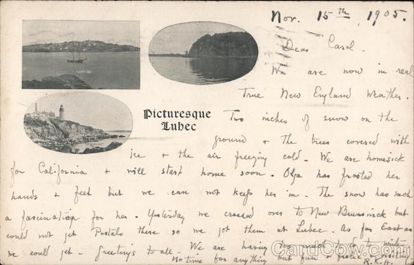 Picturesque Lubec - West Quoddy Head Lighthouse Maine