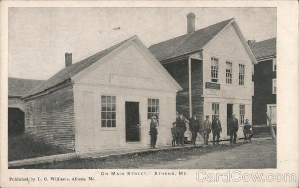 On Main Street Athens Maine