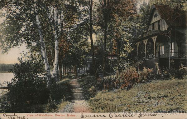 View of Waldheim Dexter Maine