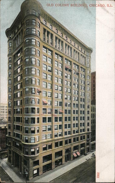 Old Colony Building Chicago Illinois