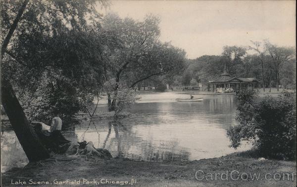 Lake Scene, Garfield Park Chicago Illinois