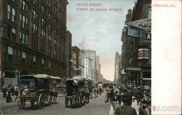 State Street, North of Adams Street Chicago Illinois
