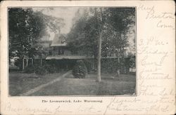 The Loomarwick, Lake Waramaug Postcard