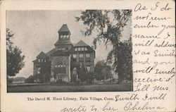 The David M. Hunt LIbrary Postcard