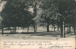 View of Williams Park, Broad and Williams Streets Postcard