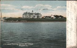 U.S. Naval Training Station, War College Postcard